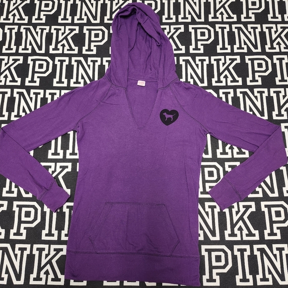 #478 VS Pink "I Only Sleep in PINK " Hoodie 😴 - Picture 2 of 4